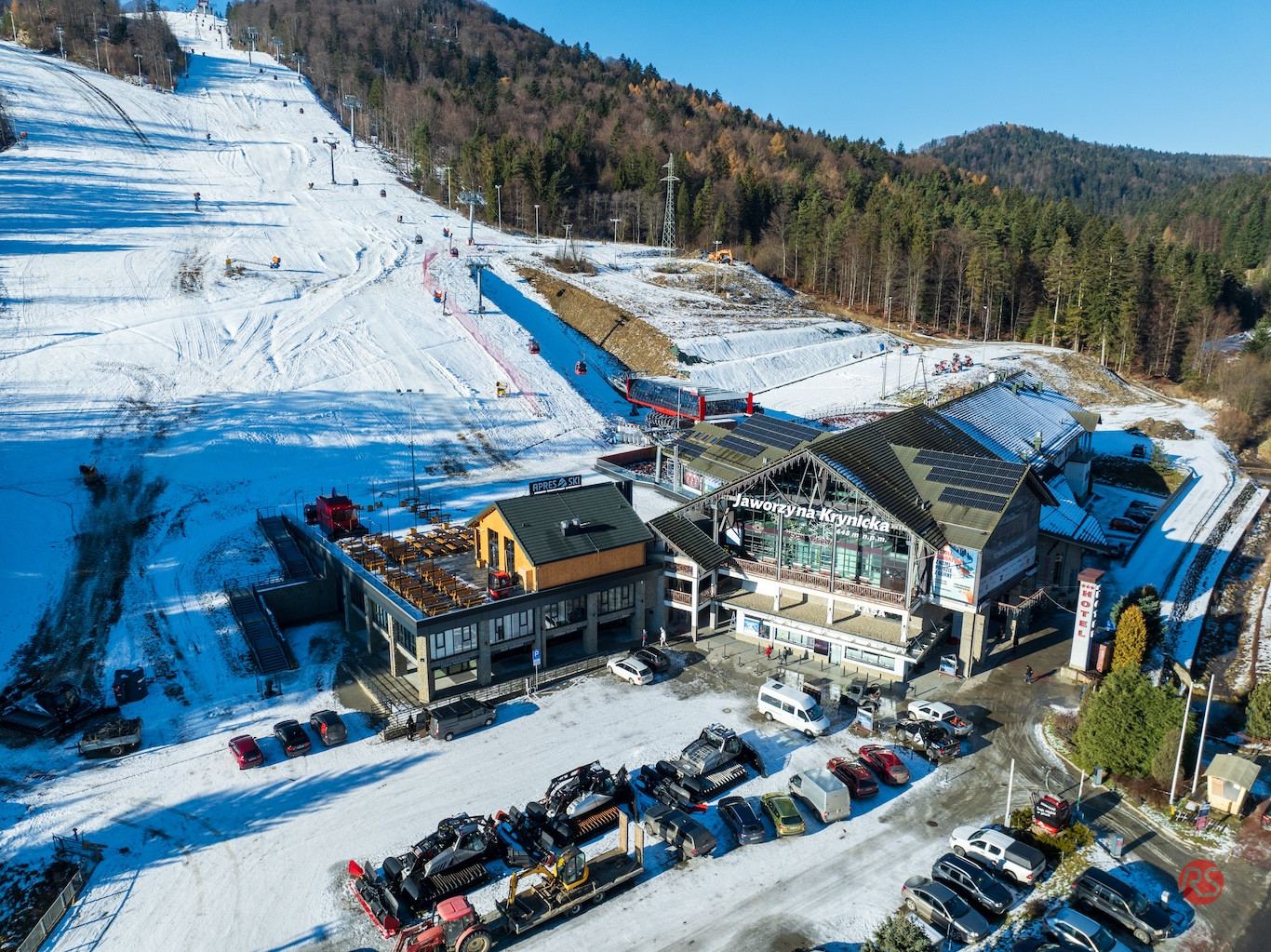 Expansion of the lower station of the Jaworzyna Krynicka gondola lift – completed